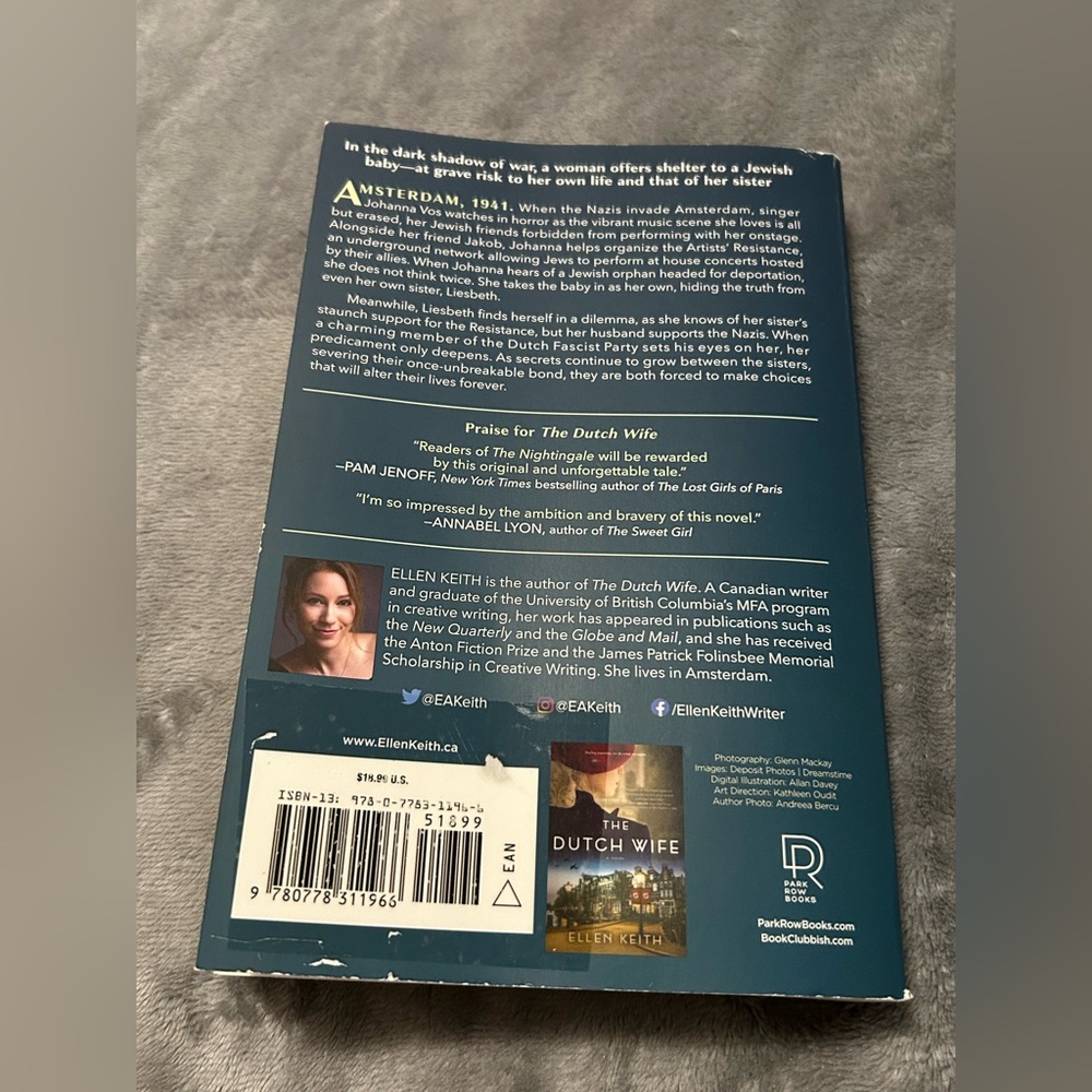 📚BOOK SALE 5 for $20📚 The Dutch Orphan by Ellen Keith, Paperback, 2023 - Picture 10 of 11